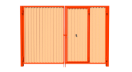 ворота со встроенной калиткой